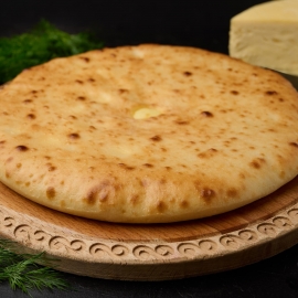 Осетинский пирог с укропом и сыром