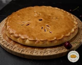 Осетинский пирог с яблоком