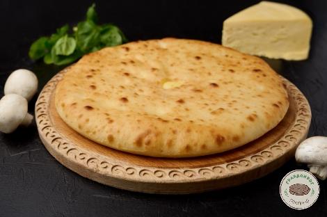 Осетинский пирог с сыром и грибами