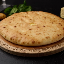 Осетинский пирог с картошкой и шпинатом