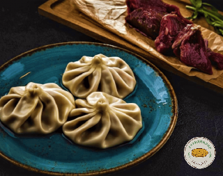 Хинкали с бараниной