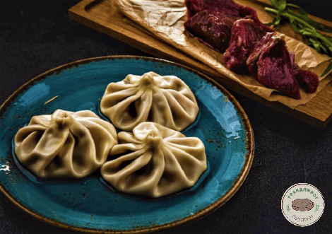 Хинкали с бараниной
