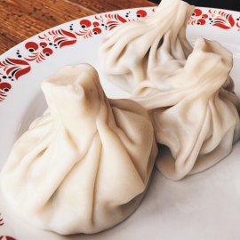 Хинкали с курицей