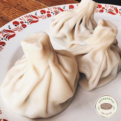 Хинкали с курицей