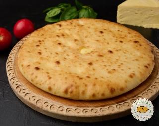 Осетинский пирог с сыром и помидорами